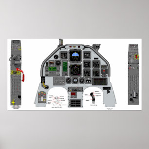 t6-Cockpit Poster