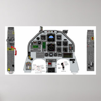 t6-Cockpit Poster