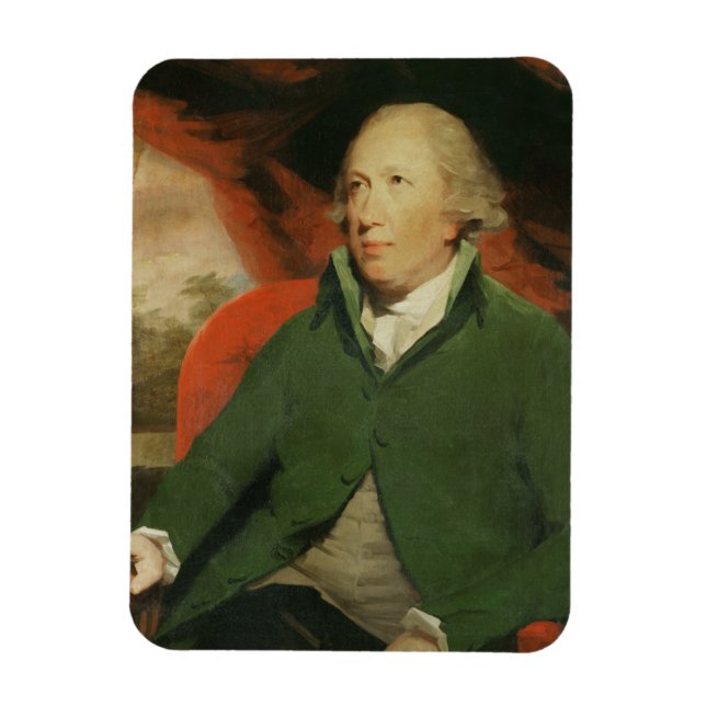 T7303 The Rev. John Zuhause Magnet (Vertikal)