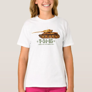 T-34-85 Weltkrieg Zweite sowjetische Mitteltank Zw T-Shirt