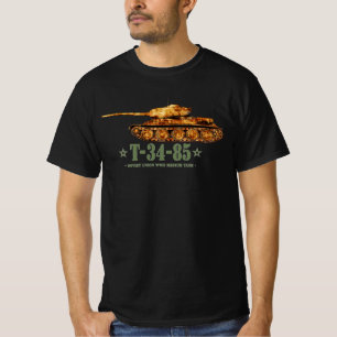 T-34-85 Zweiter Weltkrieg Sowjetischer Mittlerer P T-Shirt
