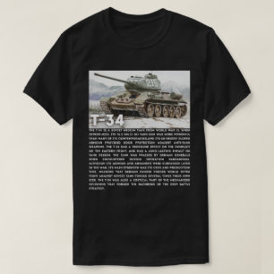 T-34 sowjetischer mittlerer Panzer T-Shirt