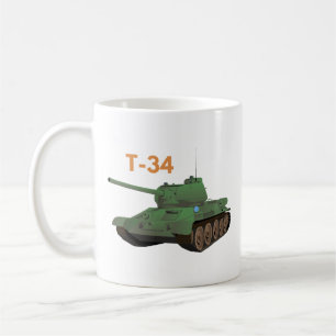 T-34-Tank Kaffeetasse