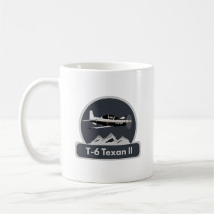 T-6 Texan-II-Trainerflugzeug Kaffeetasse
