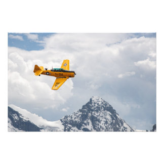 T-6 Texas Majestic Flug Fotodruck
