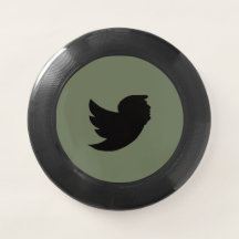 T BIRD DESIGN - GREEN FRISBEE