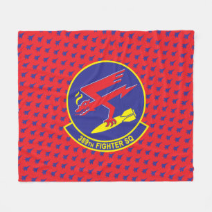 T-Bolzen F-15E Kampfflugzeug-Muster Fleecedecke