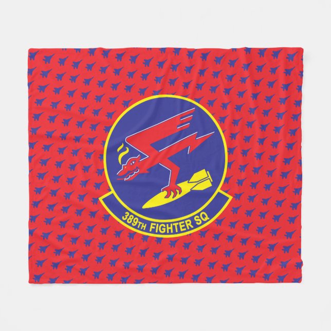T-Bolzen F-15E Kampfflugzeug-Muster Fleecedecke (Vorderseite (Horizontal))