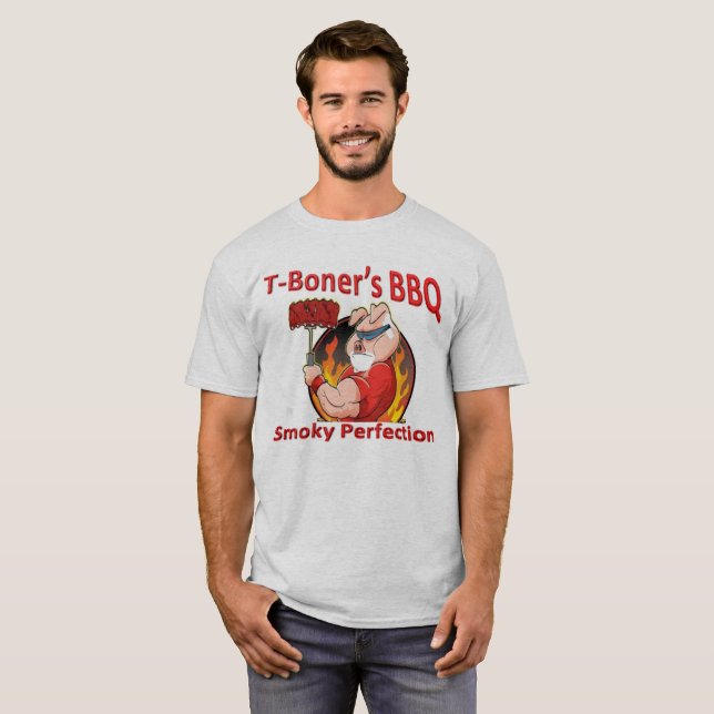 T-Boners GRILLEN T-Shirt (Vorne ganz)
