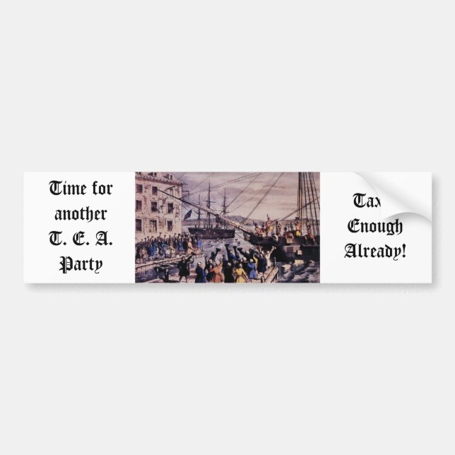 T.E.A. Autoaufkleber (Vorne)