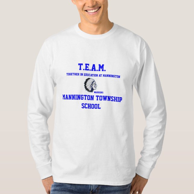T.E.A.M.  MANNINGTON GEMEINDE-SCHULt-shirt T-Shirt (Vorderseite)