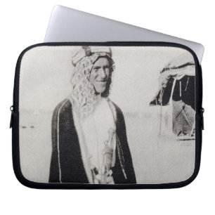 T.E. Lawrence im arabischen Kleid (b/w Foto) Laptopschutzhülle