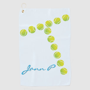 "T for Tennis" Tennis Sweat Handtuch