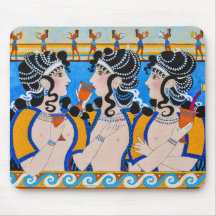 "T.G.I.B.C." Minoan Fresko