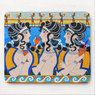 "T.G.I.B.C." Minoan Fresko Mousepad