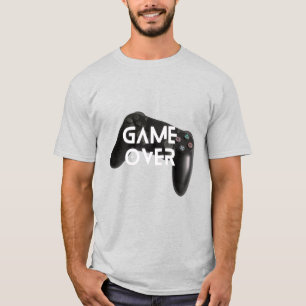 T-Gray-T - Shirt mit Black PlayStation-Controller