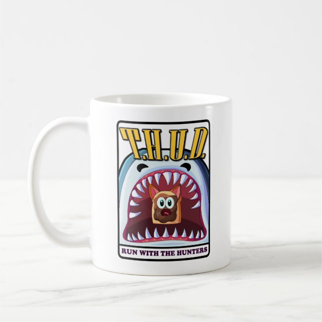 T.H.U.D. Hunter-Tasse Kaffeetasse (Links)