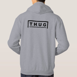 T.H.U.G definierter Hoodie