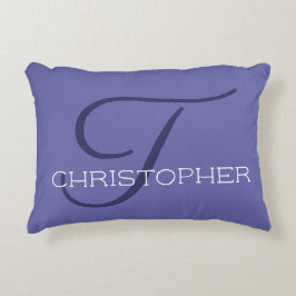 T Initial Elegant Calligraphy Name Chic Dekokissen