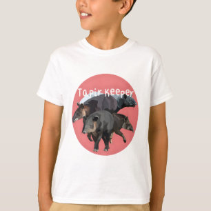 T ist für Tapir Keeper T-Shirt