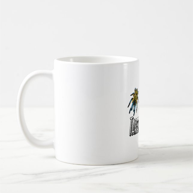 T ist für Tarantula Vater Kaffeetasse (Links)