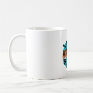 T ist für Tiger Keeper Kaffeetasse