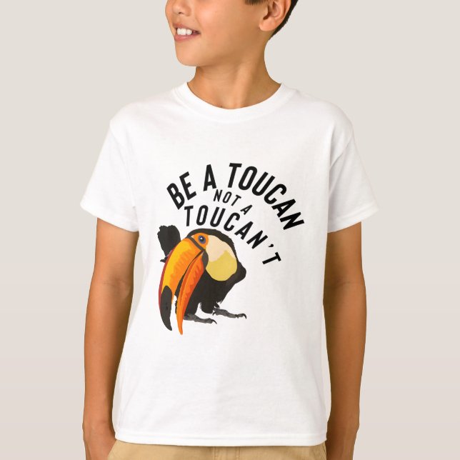 T ist für Toucan T-Shirt (Vorderseite)