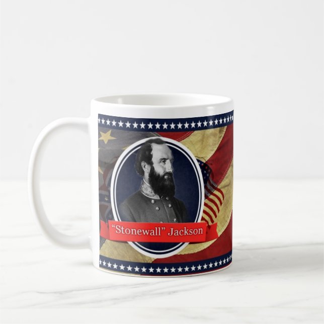 T.J. "Stonewall" Jackson Kaffeetasse (Links)
