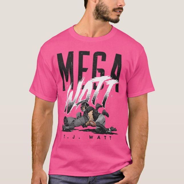T.J. Watt Mega Watt T-Shirt (Vorderseite)
