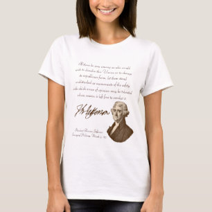 T. Jefferson: Meinung & Vernunft - T-Shirt #4