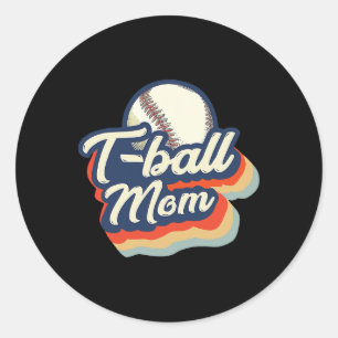 T Ll Mama Leben Vintage Teell Mama Softll Mama Runder Aufkleber