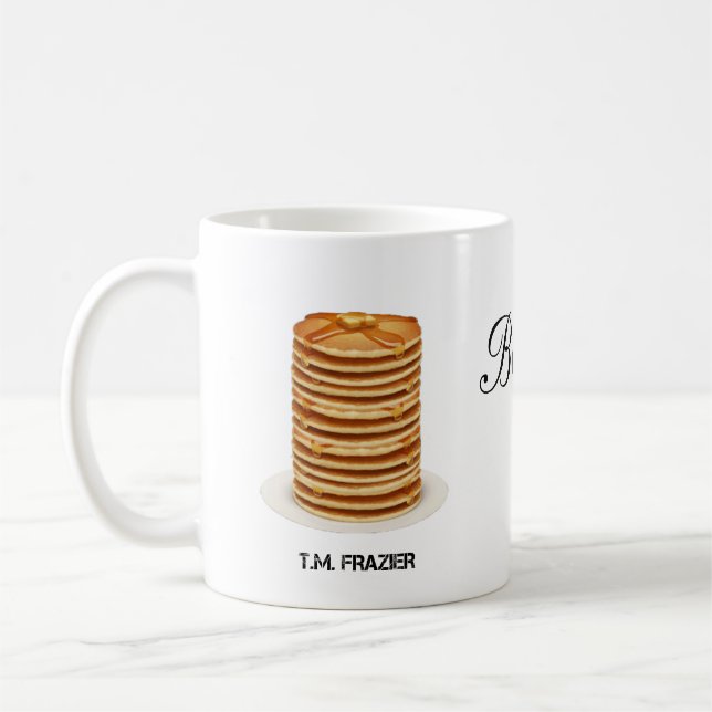 T.M. FRAZIER - Weil Pfannkuchen Tasse (Links)