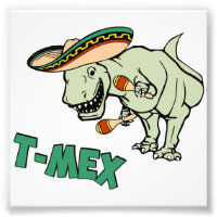 T-Mex T-Rex mexikanischer Tyrannosaurus Dinosaurie