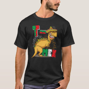 T Mex Tacosaurus Rex Taco Cinco De Mayo Dinosaurie T-Shirt