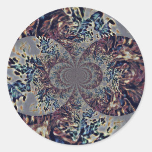 T. Nova Runder Aufkleber