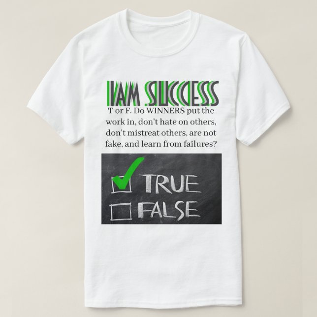 T ODER F T-Shirt (Design vorne)