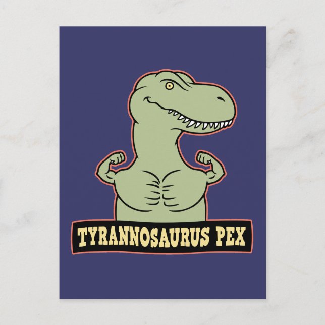 T-Pex Postkarte (Vorderseite)