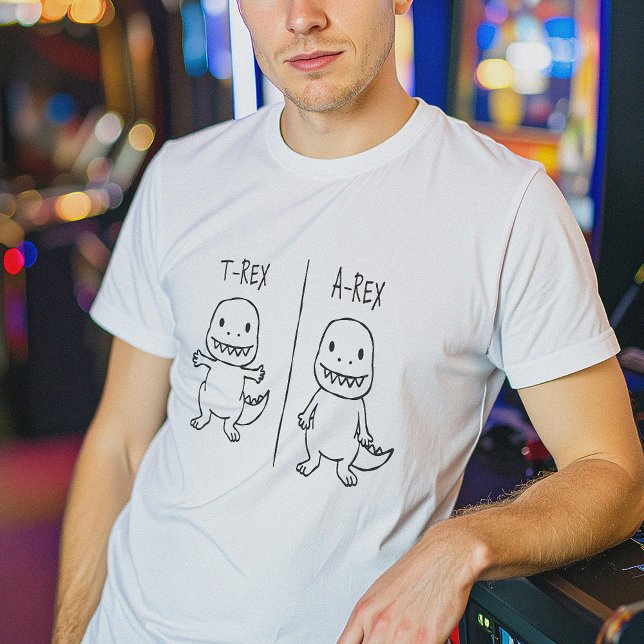 T-Pose-T-Rex-Sketch T-Shirt (Von Creator hochgeladen)