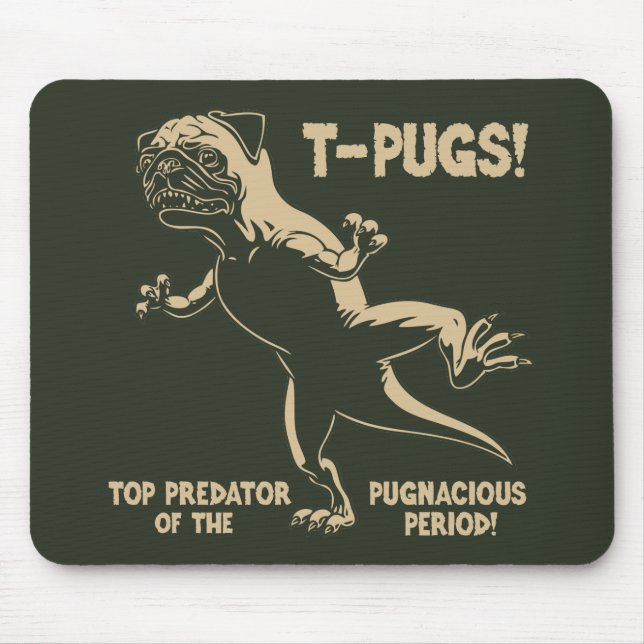 T-PUGS! MOUSEPAD (Vorne)
