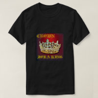 T.R.K. GOLD CROWT FRONT TSHIRT