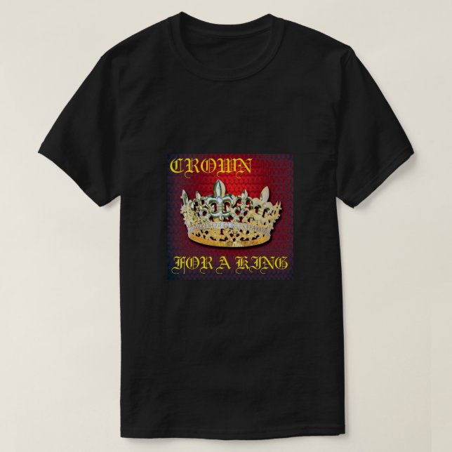 T.R.K. GOLD CROWT FRONT TSHIRT (Design vorne)
