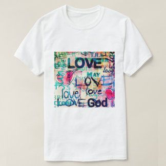 T.R.K LIEBE GOD KURZE SCHNITT EXKLUSIVE TSHIRT