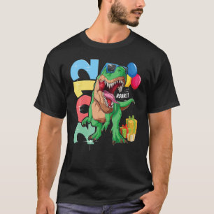 T Rex 10th Birthday Boy Girl 10 Years 2012 Dinosau T-Shirt