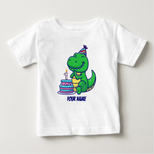 T-Rex 1. Geburtstag Baby T-shirt