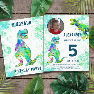 T-Rex 5. Geburtstagspartei