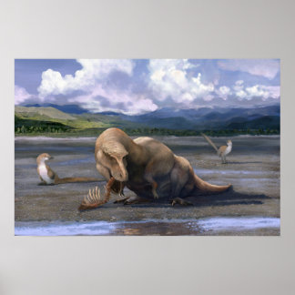 T. rex Aasfresser Druck Poster
