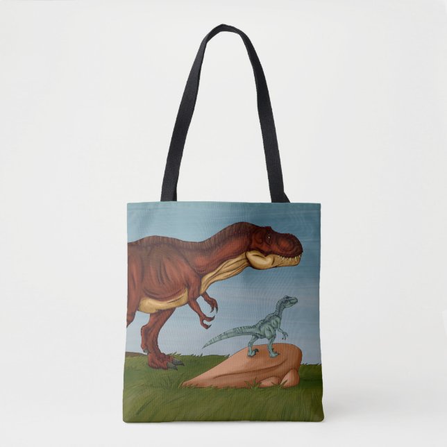T-Rex and Velociraptor (Vorderseite)