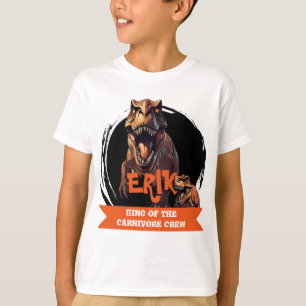 T-Rex Birthday Personalisiert Ehrengast T-Shirt