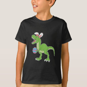 T Rex Boys Easter Shirt Dinosaur Hero Geschenk