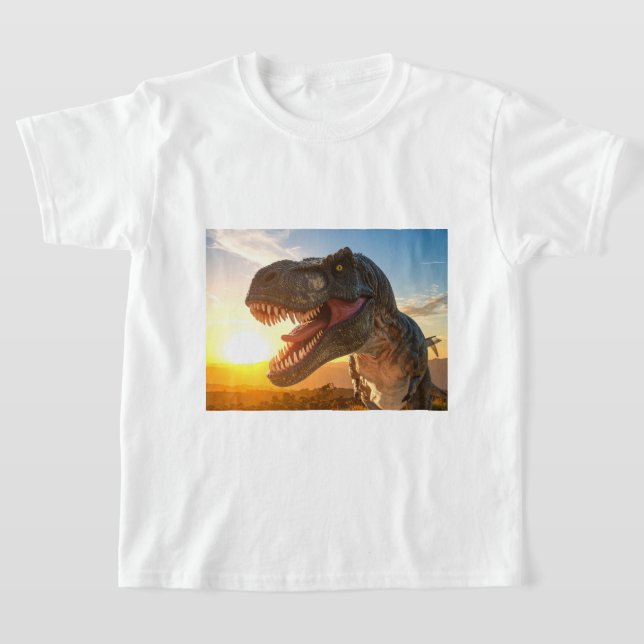 T-Rex Brüll-Design T-Shirt (Ablage )